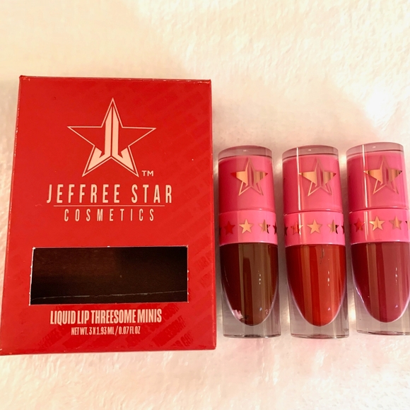 NEW IN BOX Jeffree Star Cosmetics Liquid Lip THREESOME MINIS ☆ DISCONTINUED - Picture 3 of 5